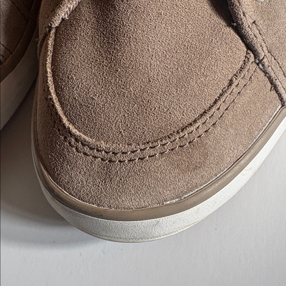 Keds Women’s Taupe Suede Low-Top Sneakers Shoes Size 9 - Picture 6 of 11